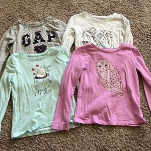 Girl Gap shirts small